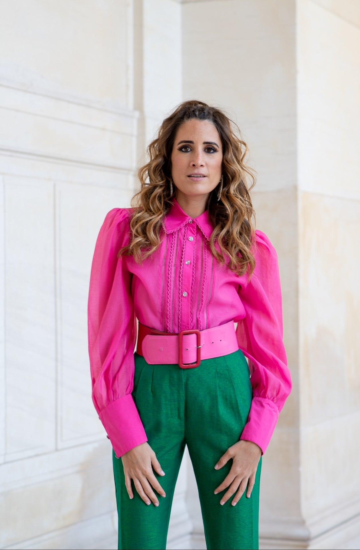 Robe bustier Lanvin en faille de soie violette et satin rose - Chez Sarah Robe bustier Lanvin en faille de soie violette et satin rose - Chez Sarah