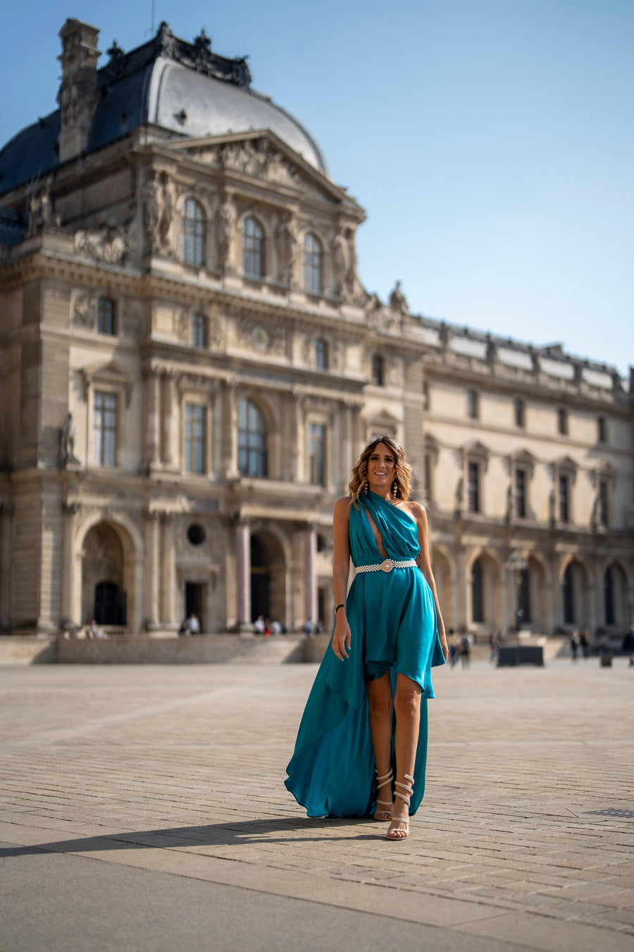 Robe Cappadocia verte - Maison Lou