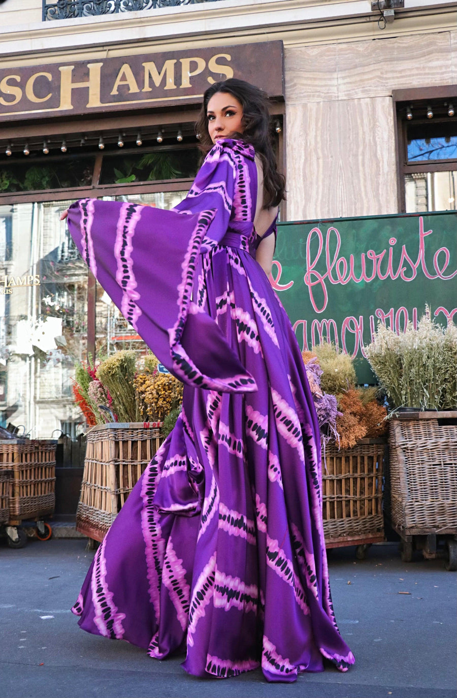 Robe Halong violette - Maison Lou