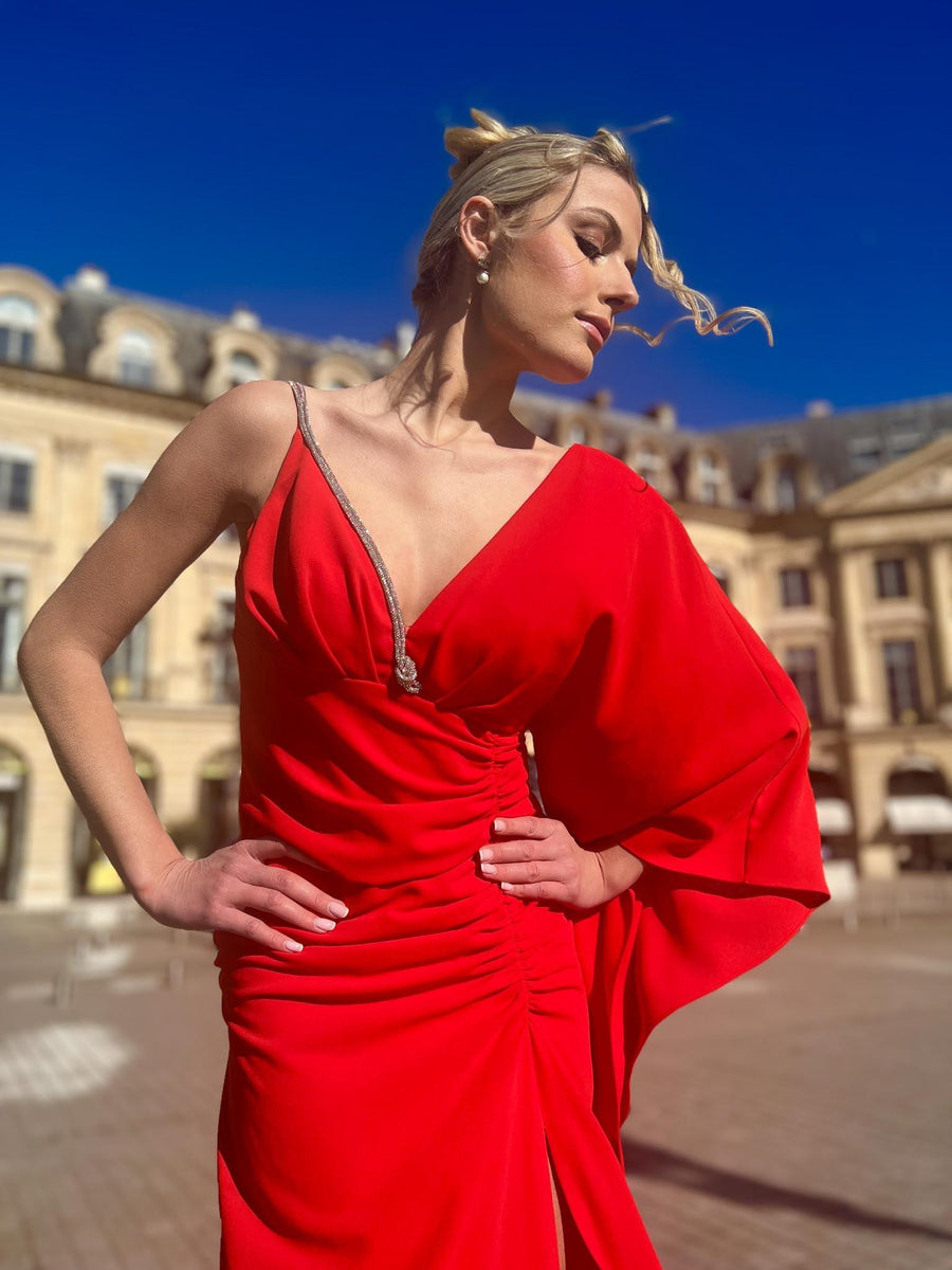 Robe verati rouge - Maison Lou