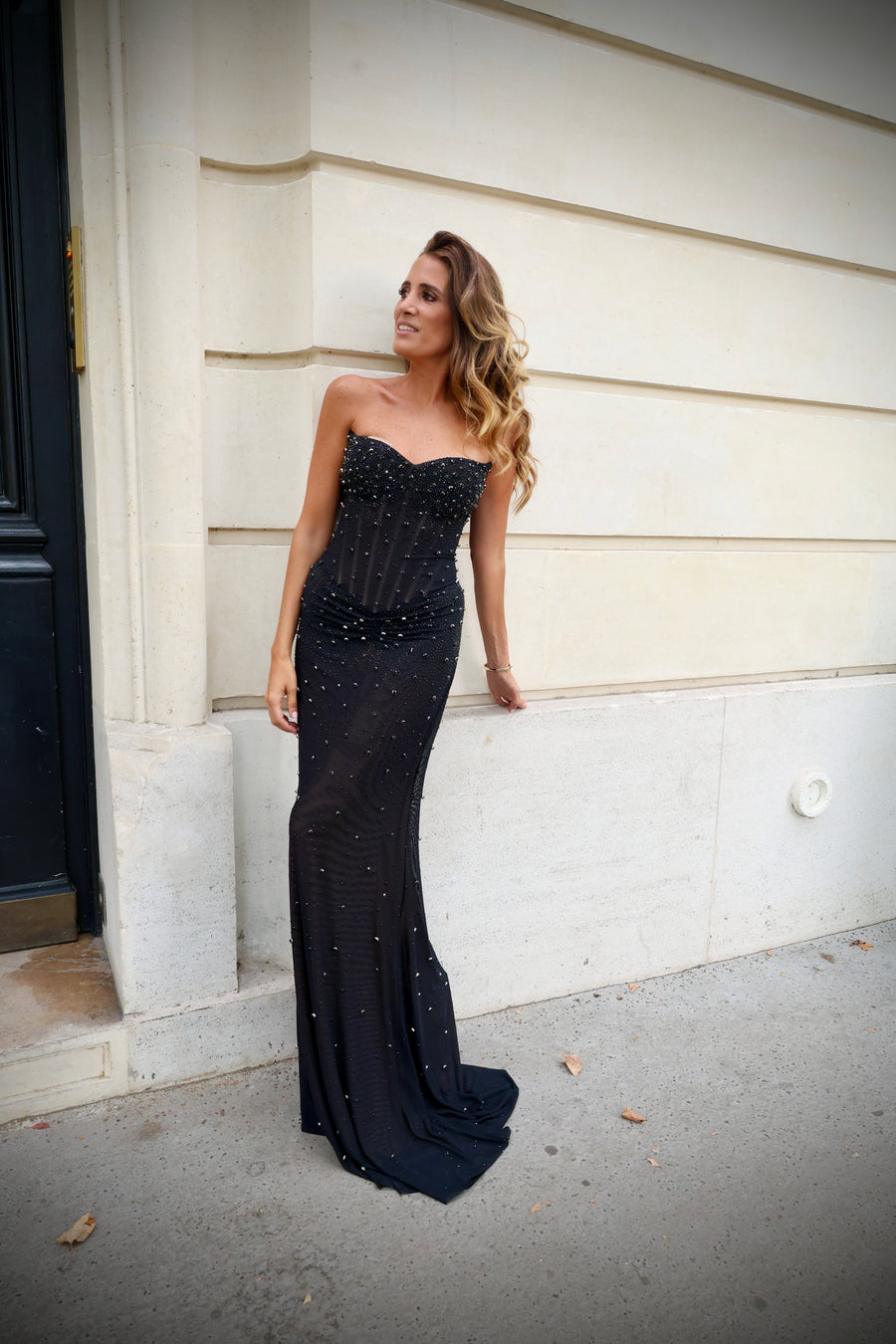 Robe Pamela noir