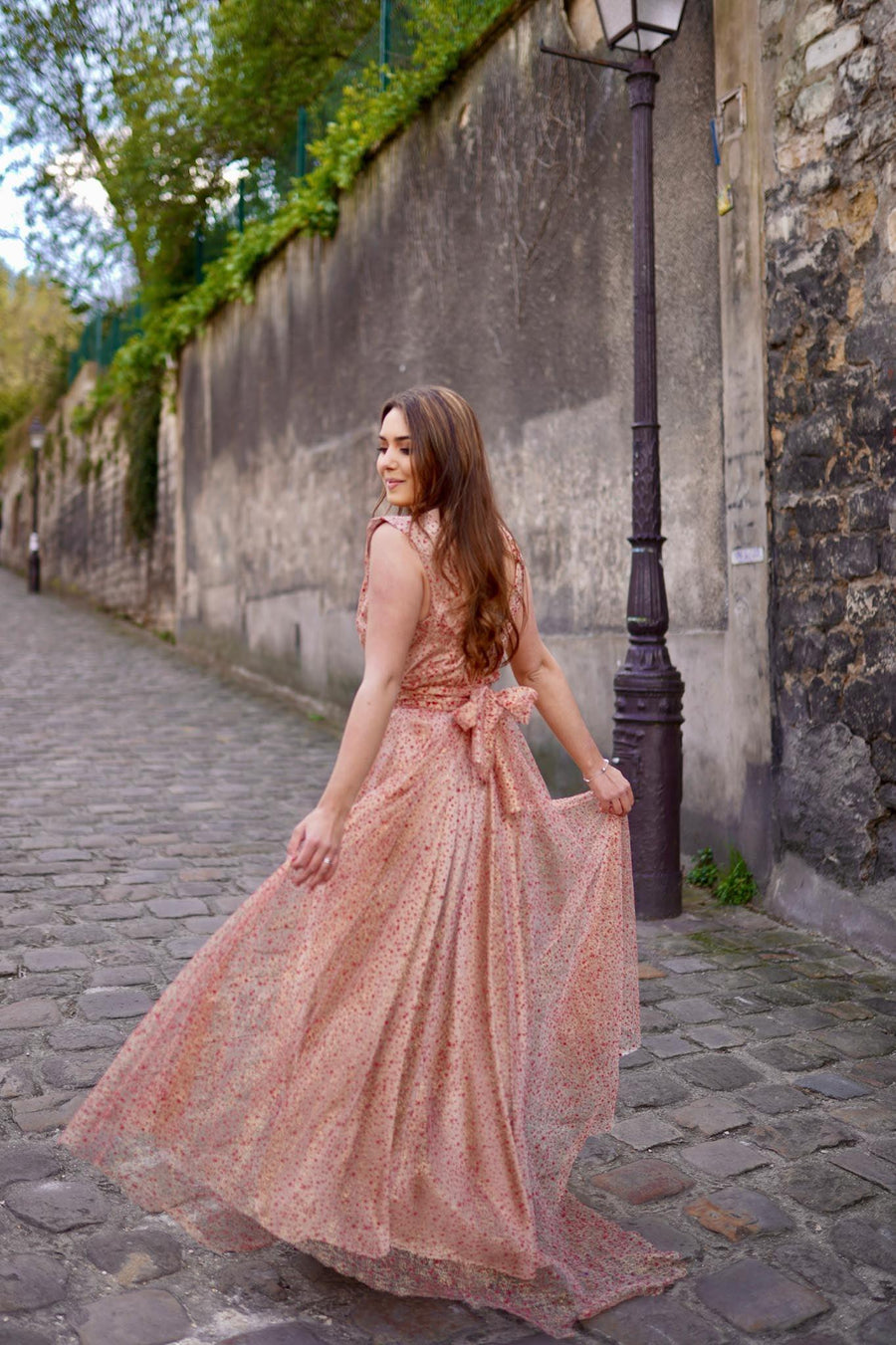 Robe longue du soir Isabella - Maison Lou