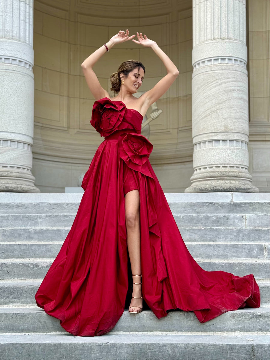 Robe Magda rouge