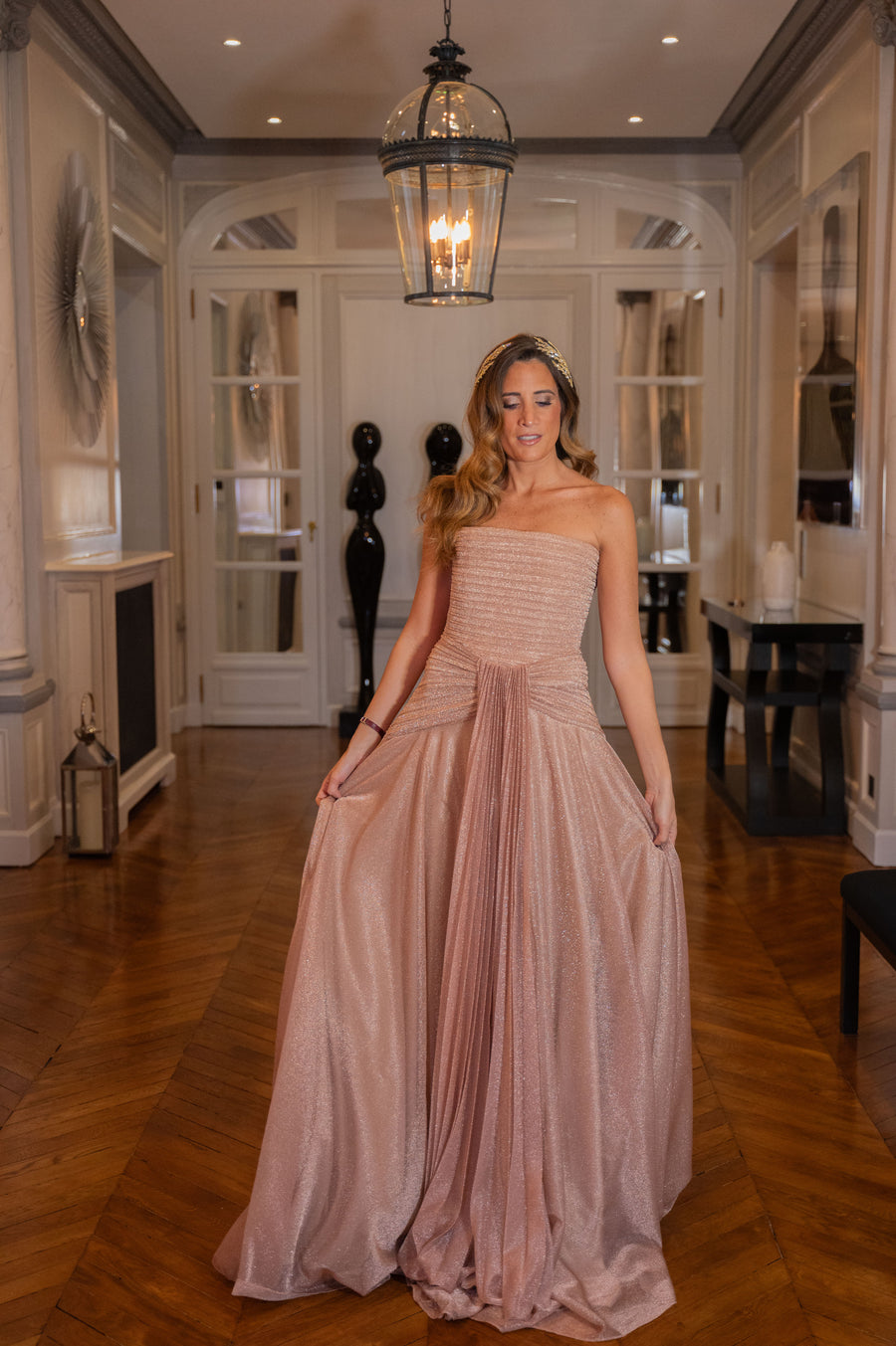 Robe Royal Monceau gold rose