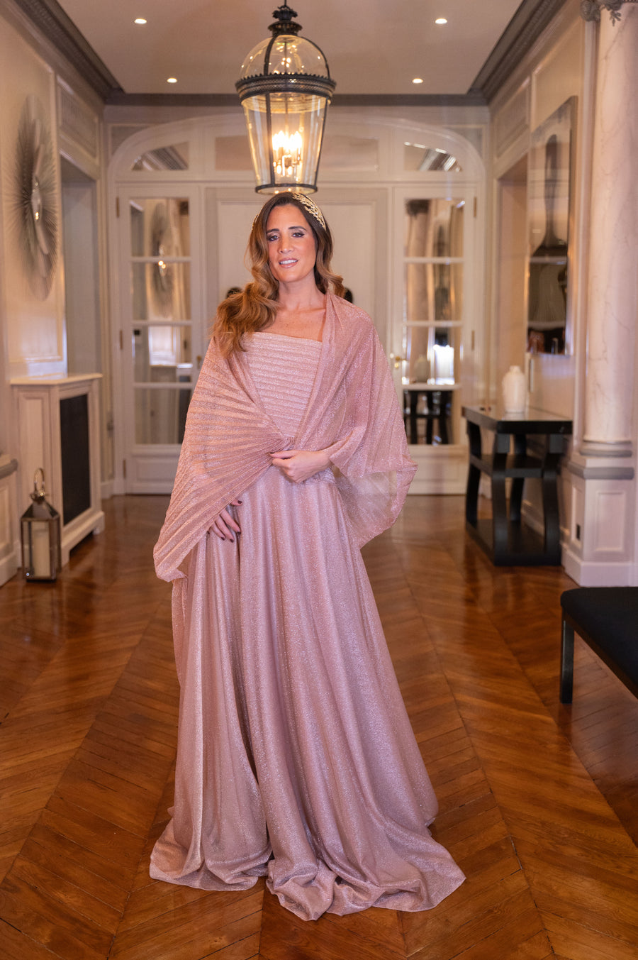 Robe Royal Monceau gold rose