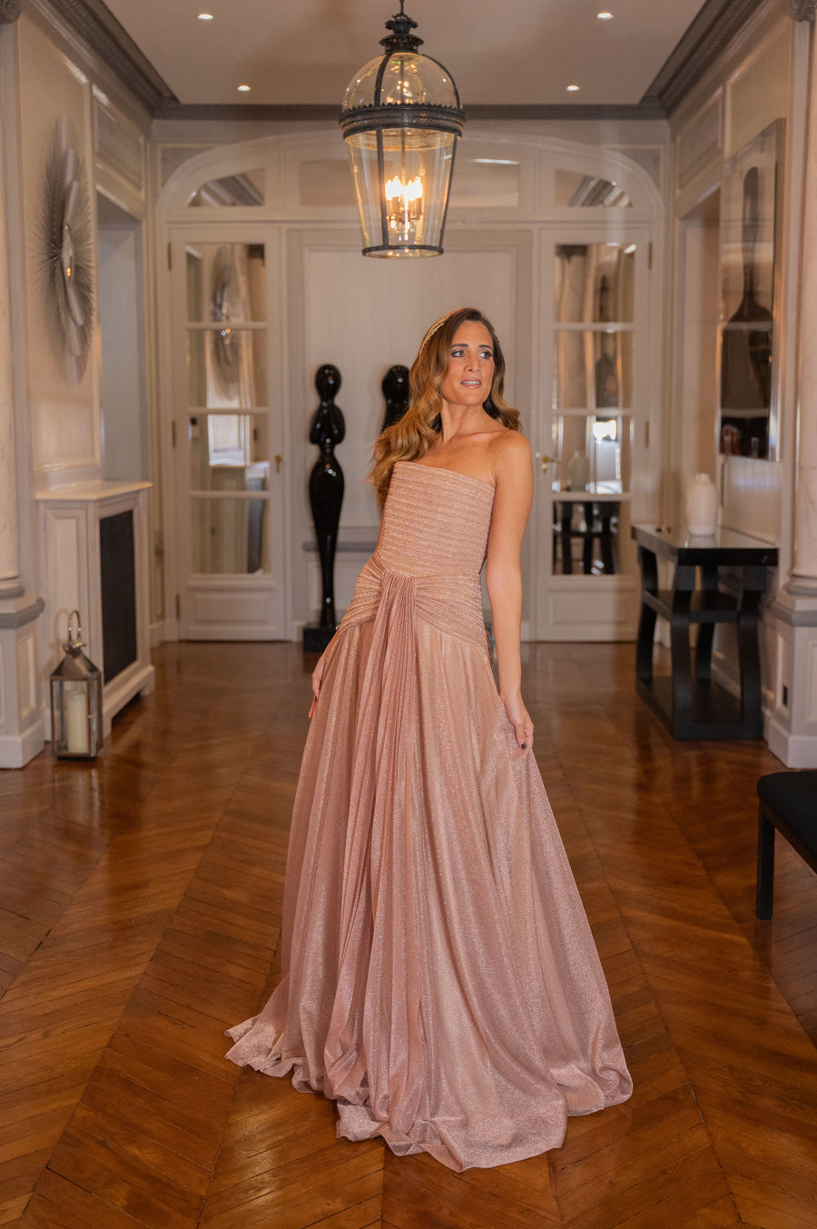 Robe Royal Monceau gold rose