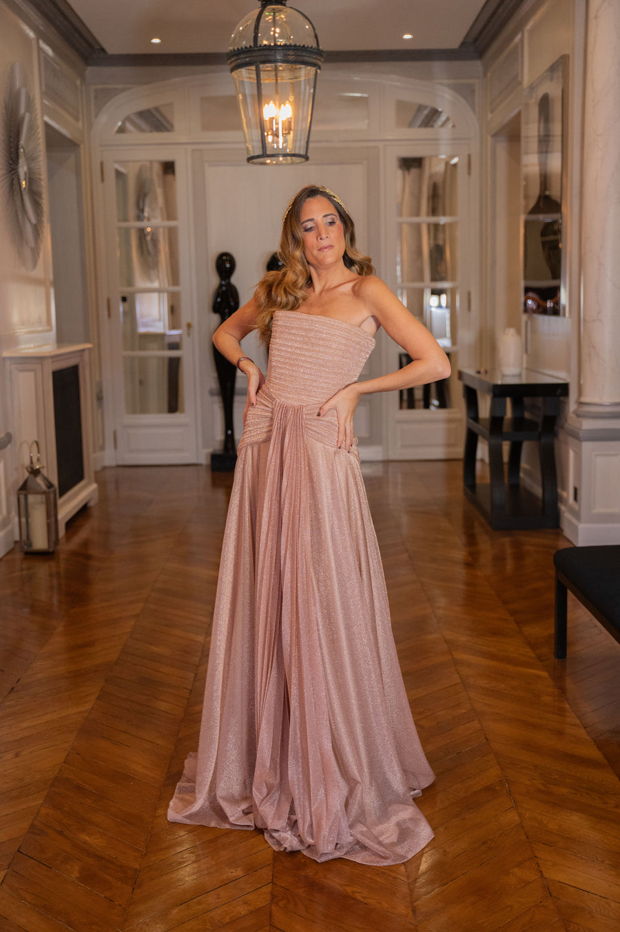 Robe Royal Monceau gold rose