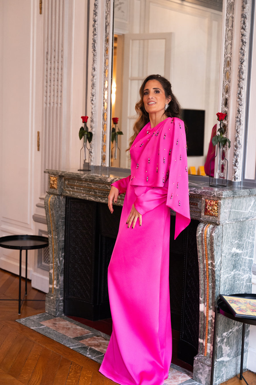 Robe Crillon Fuschia