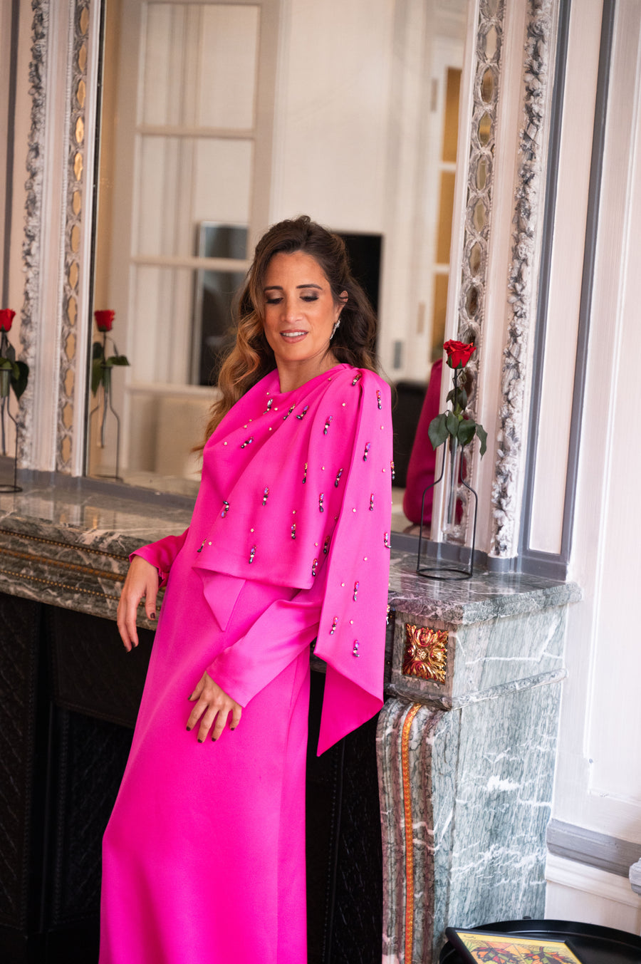 Robe Crillon Fuschia