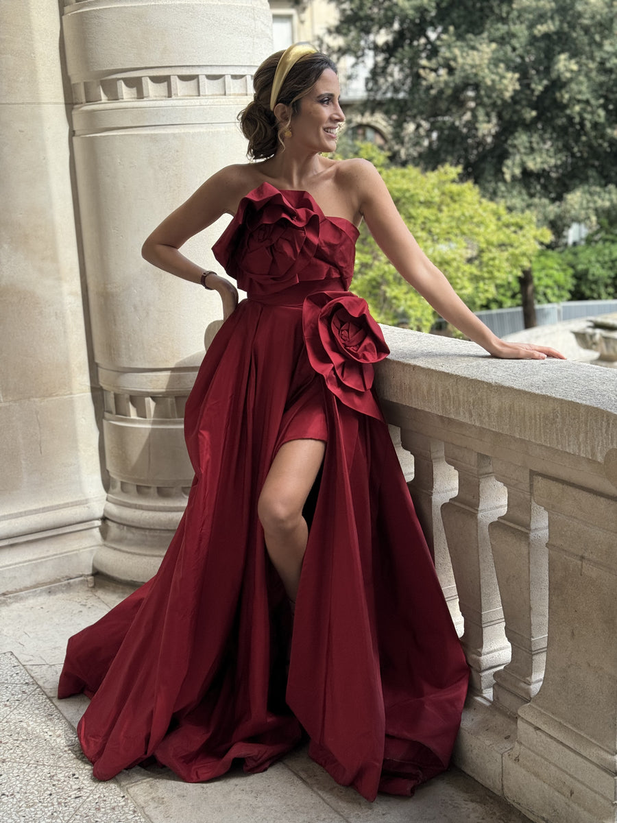 Robe Magda rouge