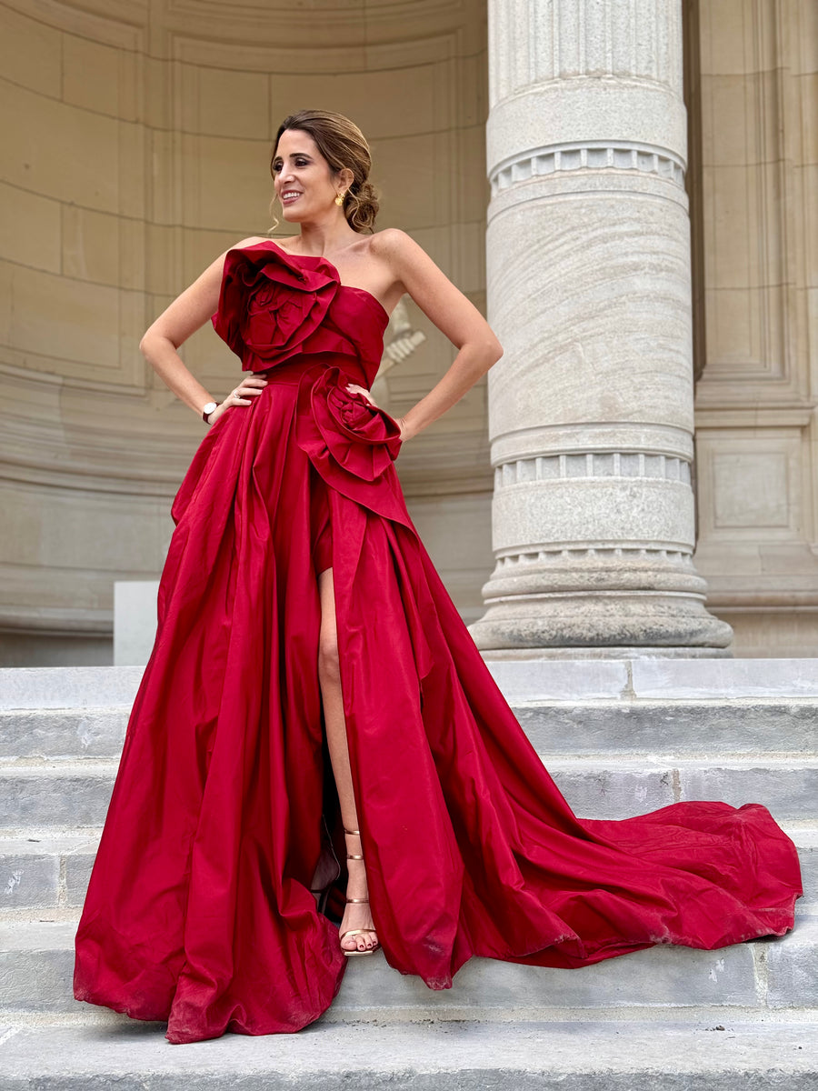 Robe Magda rouge