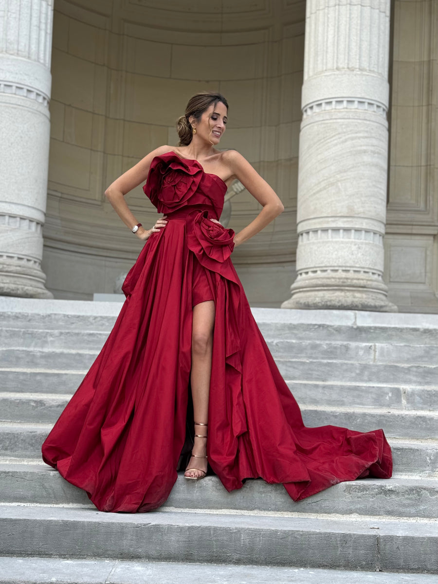 Robe Magda rouge