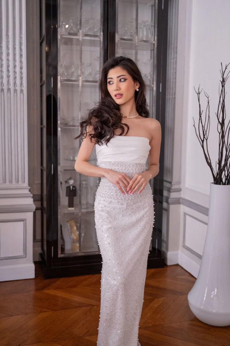Robe Caicos blanche