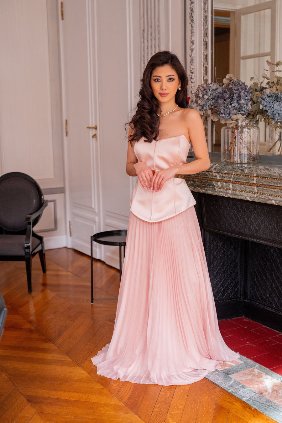 Robe Lancome rose pale