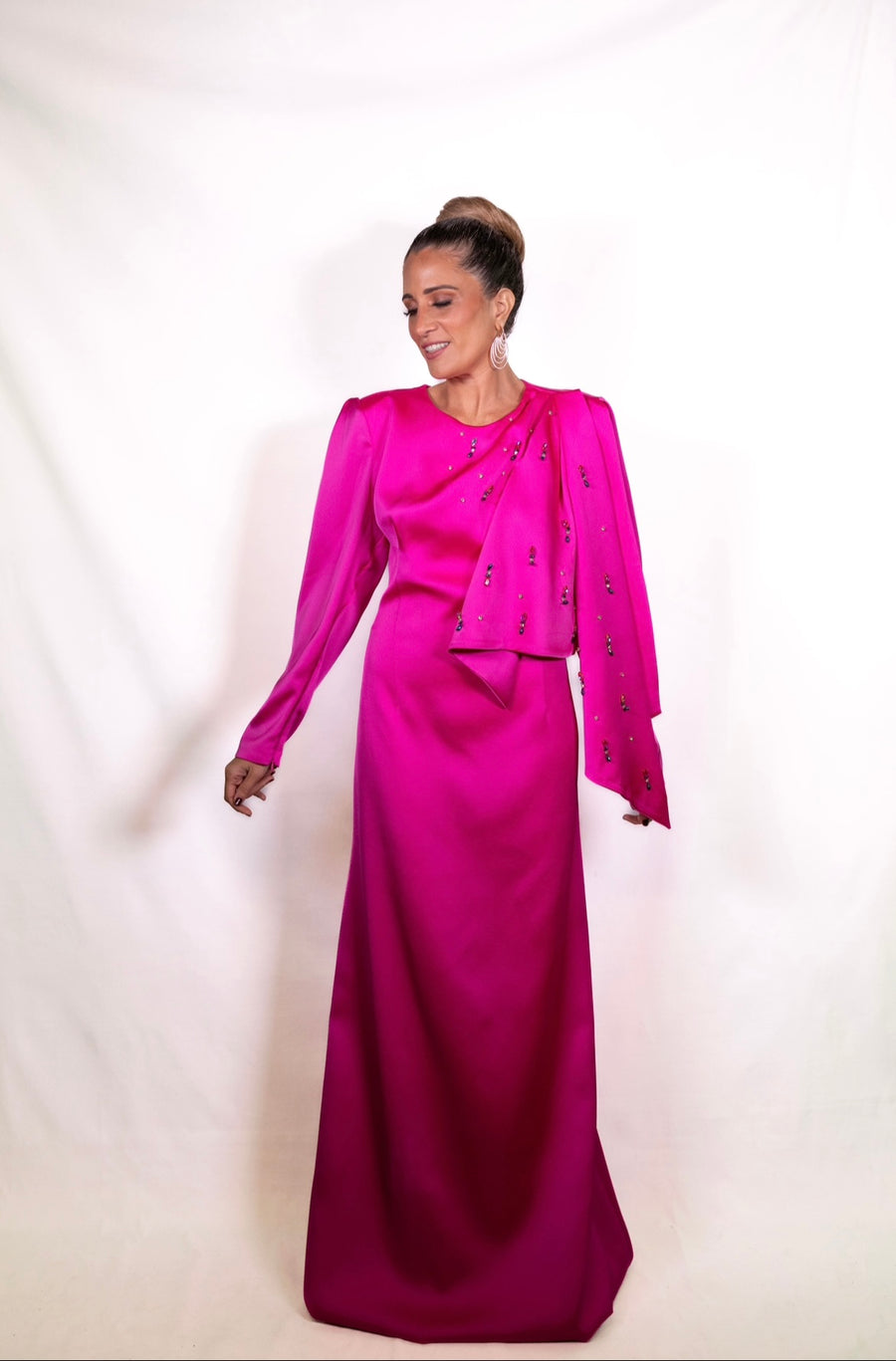 Robe Crillon Fuschia