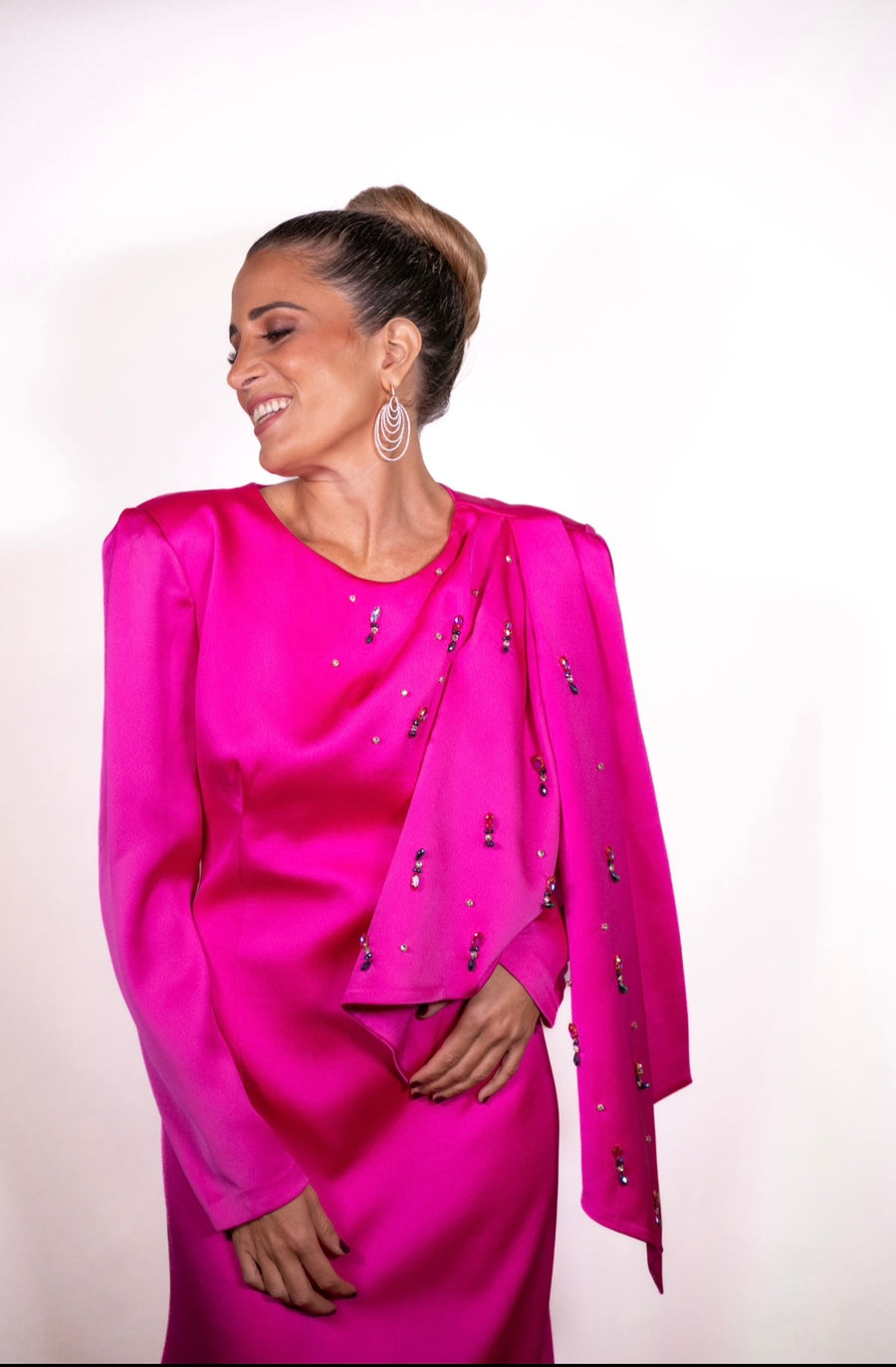 Robe Crillon Fuschia