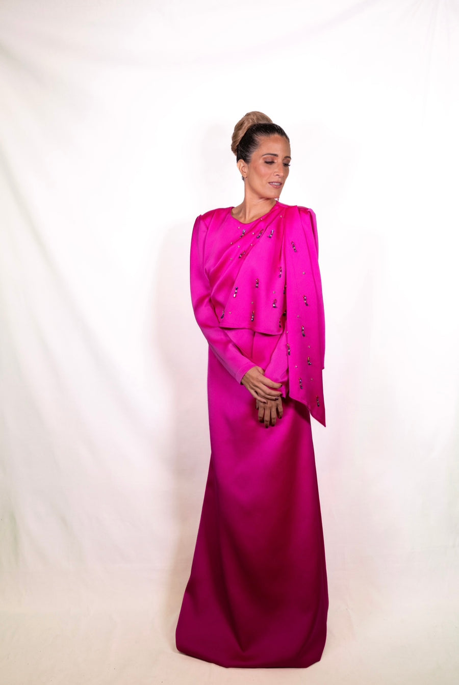 Robe Crillon Fuschia