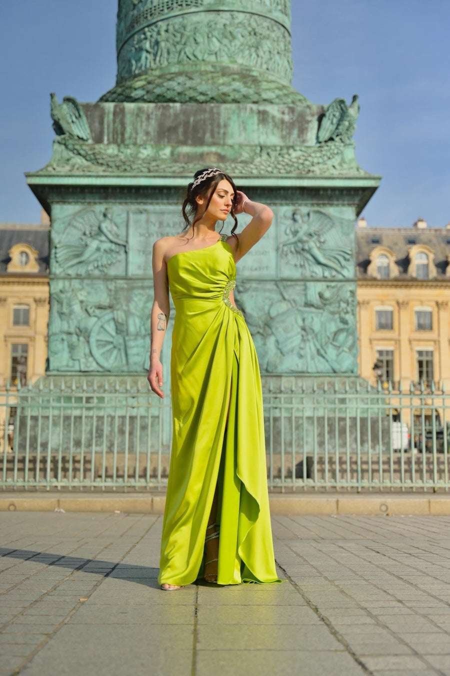 Les robes de mariée vert émeraude : l'élégance pour un mariage original Les robes de mariée vert émeraude : l'élégance pour un mariage original